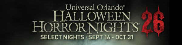 Universal Orlando® Halloween Horror Nights® 26 | Select Nights SEPT 16 – OCT 31