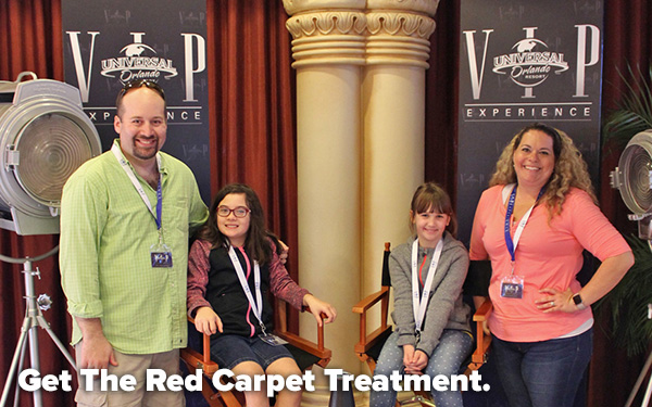 Get The Red Carpet Treatment.