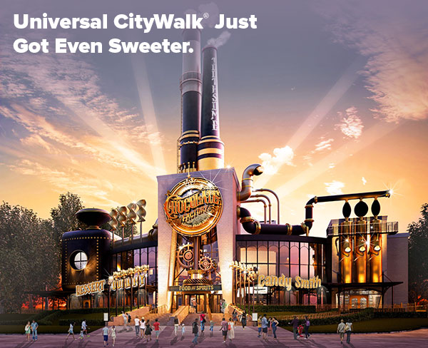 Universal CityWalk® Just Got Even Sweeter.