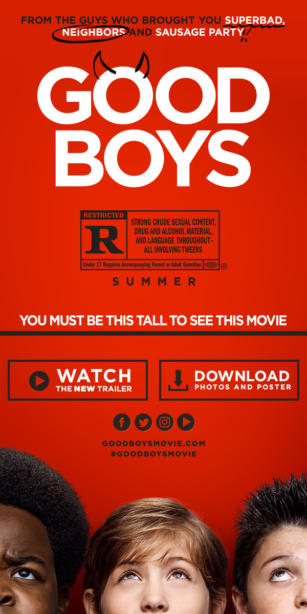 GOOD BOYS Green Band Trailer