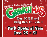 Universal Studios Hollywood Grinchmas